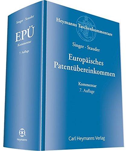 Europäisches Patentübereinkommen EPÜ