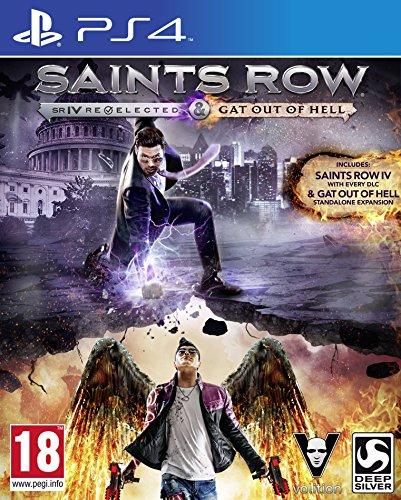 Saints Row 4 Re-elected + GOOH PS-4 UK + Gat Out of Hell (DLC) MULTI