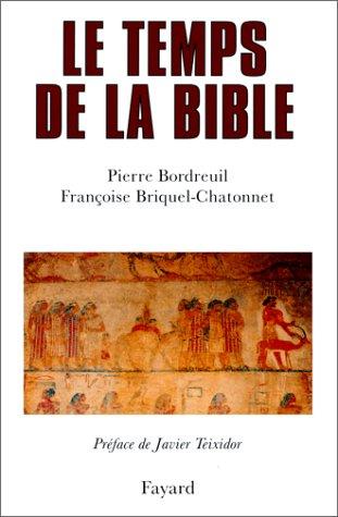 Le temps de la Bible