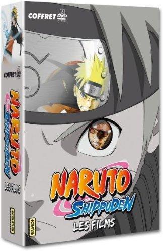 Coffret naruto shippuden, les films : la mort de naruto ; les liens ; la flamme de la volonté [FR Import]