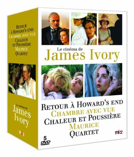 Coffret james ivory : retour à howards end ; maurice ; chambre avec vue ; chaleur et poussière ; quartet [FR Import]