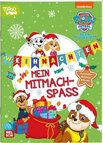 PAW Patrol: Weihnachten - Mein Mitmach-Spaß: Malen, Basteln und Rätseln zu Weihnachten | (ab 3 Jahren)