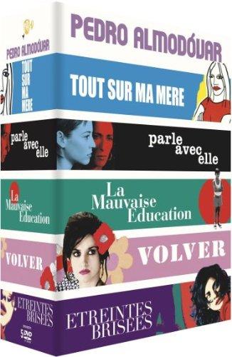 Almodovar intégrale 1998 - 2009 : tout sur ma mère ; parle avec elle ; la mauvaise éducation ; volver ; étreintes brisée [FR Import]