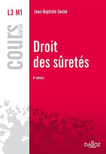 Droit des sûretés : 2016