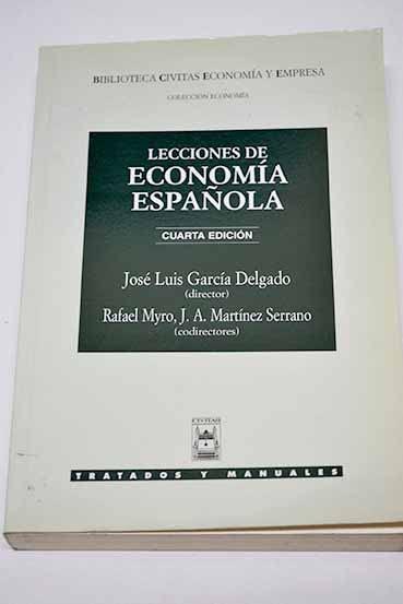 Lecciones de economía española