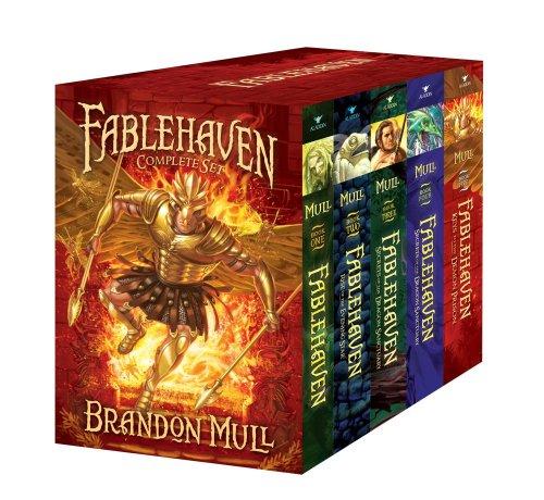 Fablehaven Complete Set (Boxed Set): Fablehaven; Rise of the Evening Star; Grip of the Shadow Plague; Secrets of the Dragon Sanctuary; Keys to the Demon Prison