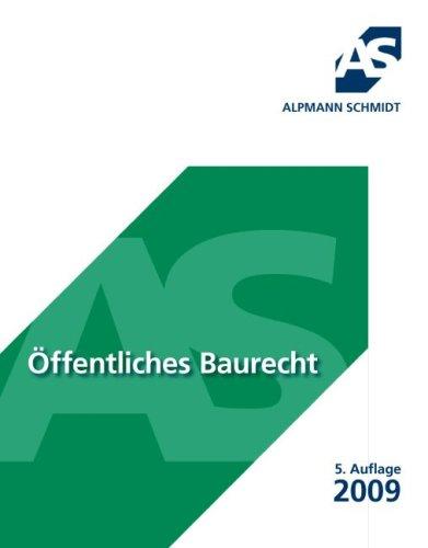 Öffentliches Baurecht