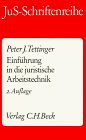 JuS-Schriftenreihe, H.81, Einführung in die juristische Arbeitstechnik