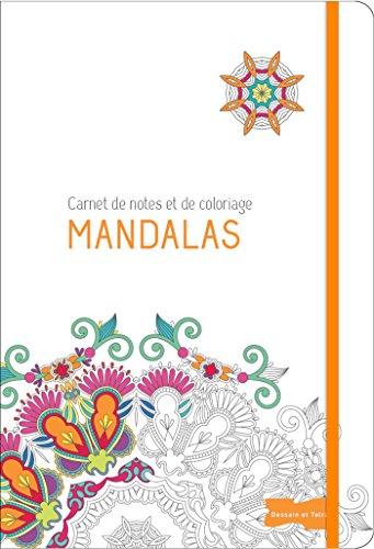 Carnet de notes et de coloriage mandalas