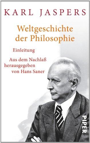 Weltgeschichte der Philosophie: Einleitung