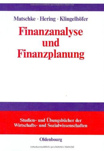 Finanzanalyse und Finanzplanung