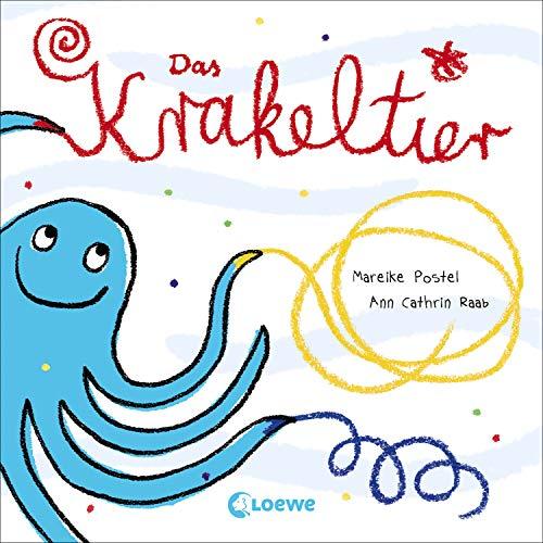 Das Krakeltier: Bilderbuch, Pappbilderbuch, Förderung der Feinmotorik für Kleinkinder ab 1 Jahr / 18 Monate / 2 Jahre