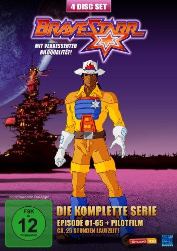 Bravestarr - Die komplette Serie (Episoden 1-65 + Pilotfilm) [4 DVDs]