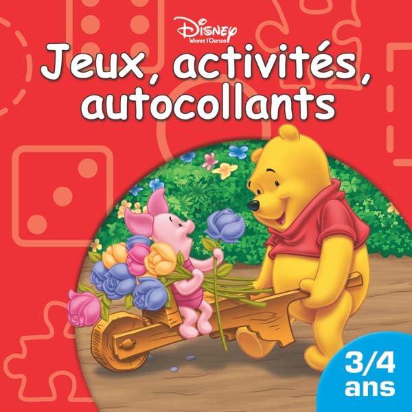 Jeux, activités, autocollants 3-4 ans : Winnie l'ourson