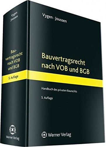 Bauvertragsrecht nach VOB und BGB