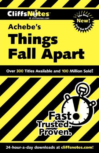 CliffsNotes on Achebe's Things Fall Apart (Cliffsnotes Literature Guides)