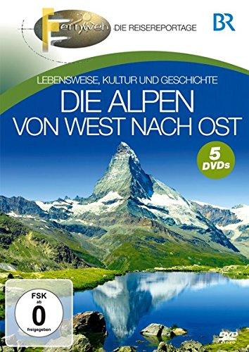 Die Alpen von West nach Ost [5 DVDs]