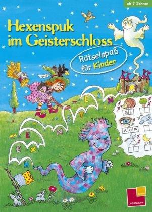 Rätselspaß für Kinder. Hexenspuk im Geisterschloss