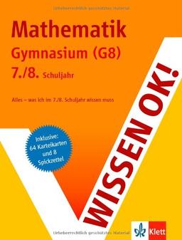 Wissen ok! Mathematik 7./8. Klasse Gymnasium (G8)