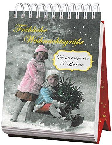 Fröhliche Weihnachtsgrüße: 24 nostalgische Postkarten