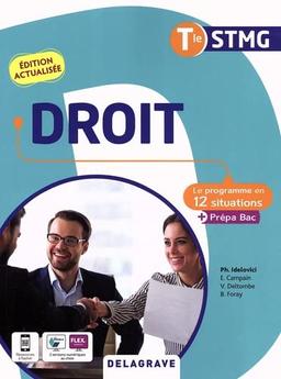 Droit terminale STMG : le programme en 12 situations + prépa bac