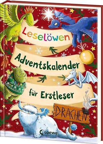 Leselöwen-Adventskalender für Erstleser - Drachen: Drachenstarke Geschichten zur Weihnachtszeit in 24 Kapiteln