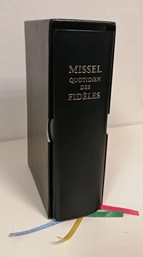 Missel quotidien des fidèles : couverture noire