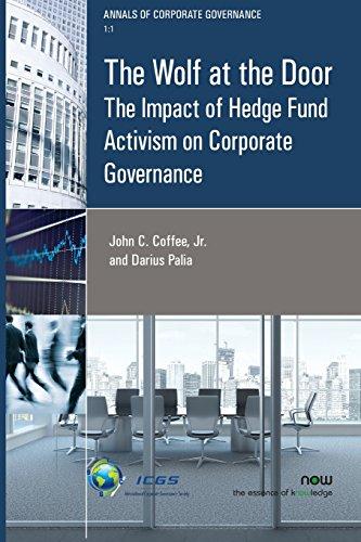 The Wolf at the Door: The Impact of Hedge Fund Activism on Corporate Governance (Annals of Corporate Governance)