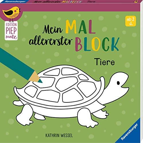 Mein allererster Malblock - Tiere (Edition Piepmatz)