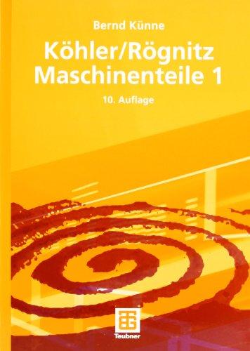 Köhler/Rögnitz Maschinenteile 1