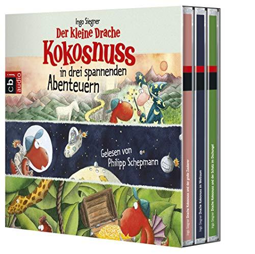 Der kleine Drache Kokosnuss in drei spannenden Abenteuern: Der kleine Drache Kokosnuss und der große Zauberer - Der kleine Drache Kokosnuss im ... im Dschungel (Hörbuch Sonderausgaben, Band 2)