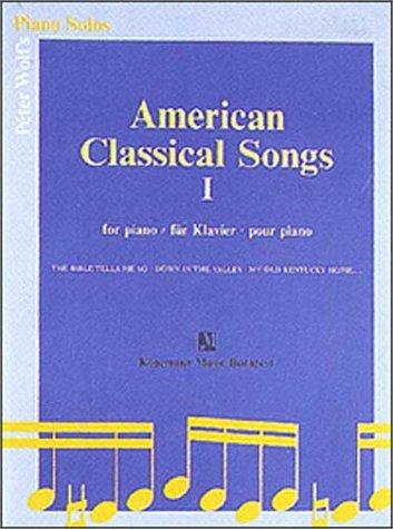 American Classical Songs (Music Scores)