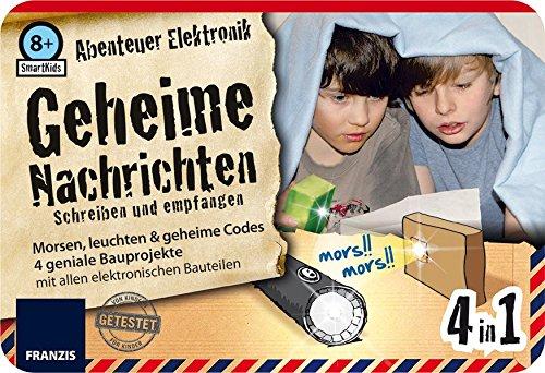 SmartKids Abenteuer Elektronik Geheime Nachrichten: Morsen, leuchten & geheime Tinte - 4 geniale Bauprojekte mit allen elektronischen Bauteilen