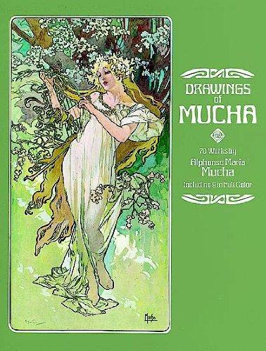 Drawings of Mucha: Seventy Works (Dover Fine Art, History of Art)