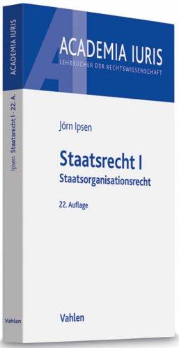 Staatsrecht I: Staatsorganisationsrecht