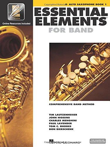 Essential Elements for Band - Eb Alto Saxophone Book 1 with Eei