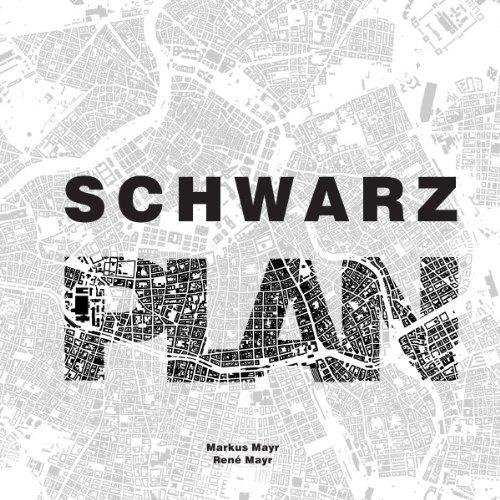 Schwarzplan: Open Street Map basierte Schwarzpläne