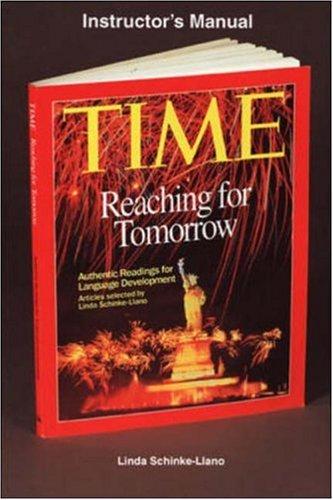 Time: Reaching for Tomorrow