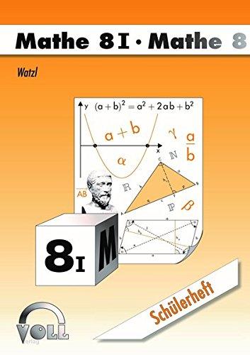 Mathe 8 I: Schülerheft