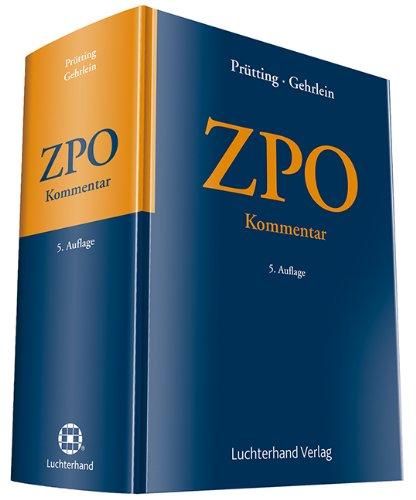 ZPO: Kommentar