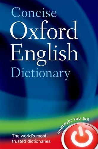 Concise Oxford English Dictionary (Diccionarios)