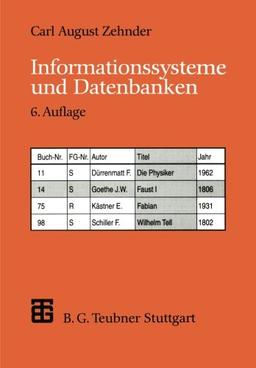 Informationssysteme und Datenbanken (XLeitfäden der Informatik)