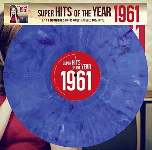 Super Hits Of The Year 1961 - Limitiert und 1111 Stück nummeriert - 180gr. marbled Vinyl [Vinyl LP]