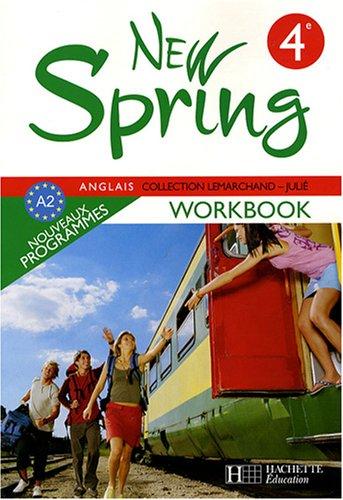 New Spring anglais 4e, A2 : workbook