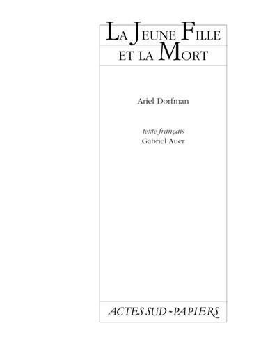 La jeune fille et la mort