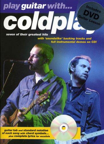 Play Guitar With... Coldplay (DVD edition) (Book, CD, DVD): Grifftabelle, DVD (Video) für Gitarre