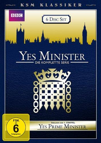 Yes Minister (Die komplette Serie) & Yes, Prime Minister (Staffel 1) (2 Serien in einer Box) (6 Disc Set)