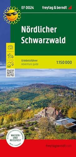 Nördlicher Schwarzwald, Erlebnisführer 1:150.000, freytag & berndt, EF 0024: Freizeitkarte mit touristischen Infos auf Rückseite, wetterfest und reißfest. (Erlebnisführer: EF)