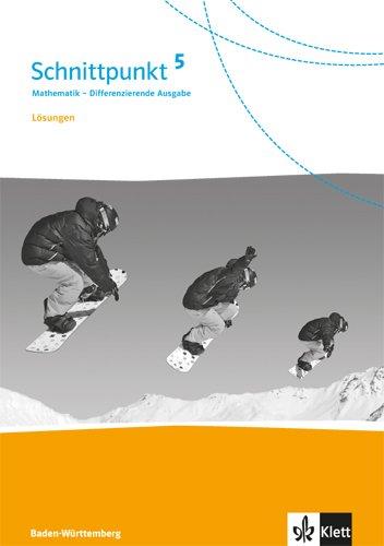 Schnittpunkt Mathematik - Differenzierende Ausgabe für Baden-Württemberg / Lösung 5. Schuljahr