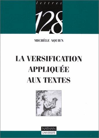 La versification appliquée aux textes